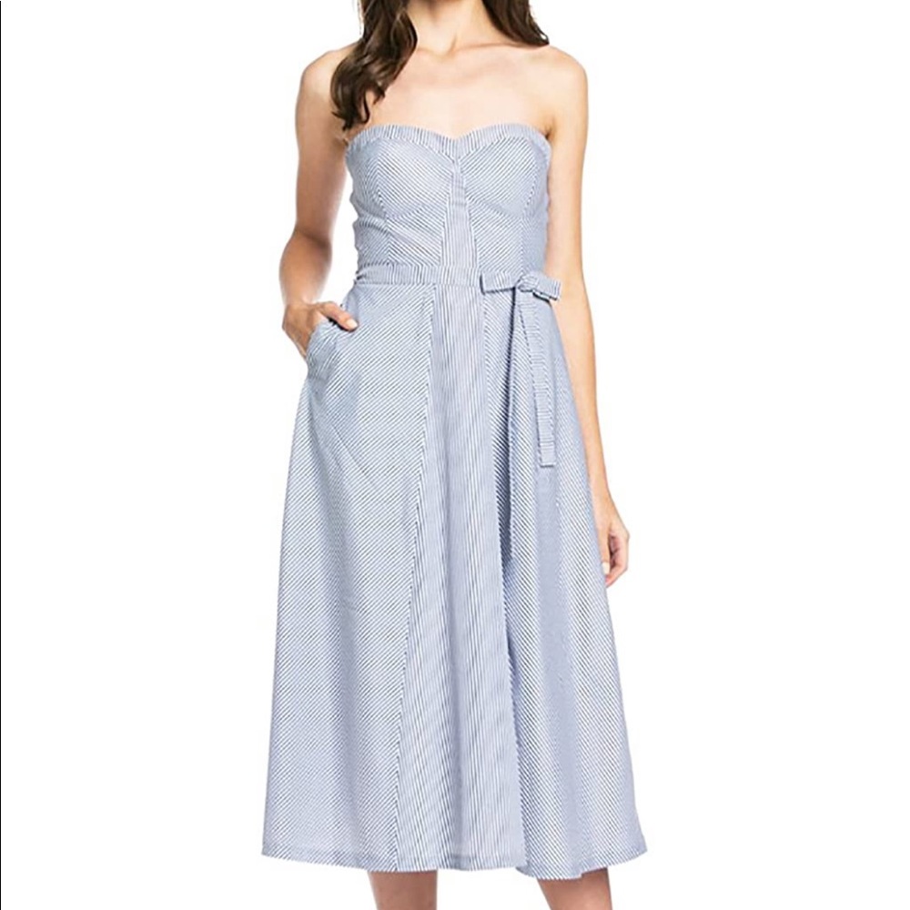 Doe & Rae Design Women's Striped Dress